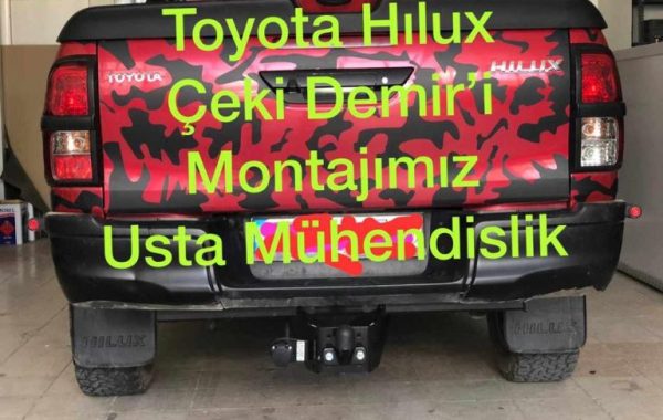 TOYATA HILUX PICK UP KAMYONET  +ÇEKİ DEMİRİ MONTAJI +ARAÇ PROJE FİRMASI
USTA MÜHENDİSLİK
05323118894