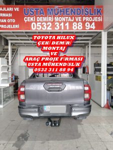 TOYATA HILUX PICK UP KAMYONET  +ÇEKİ DEMİRİ MONTAJI +ARAÇ PROJE FİRMASI
USTA MÜHENDİSLİK
05323118894